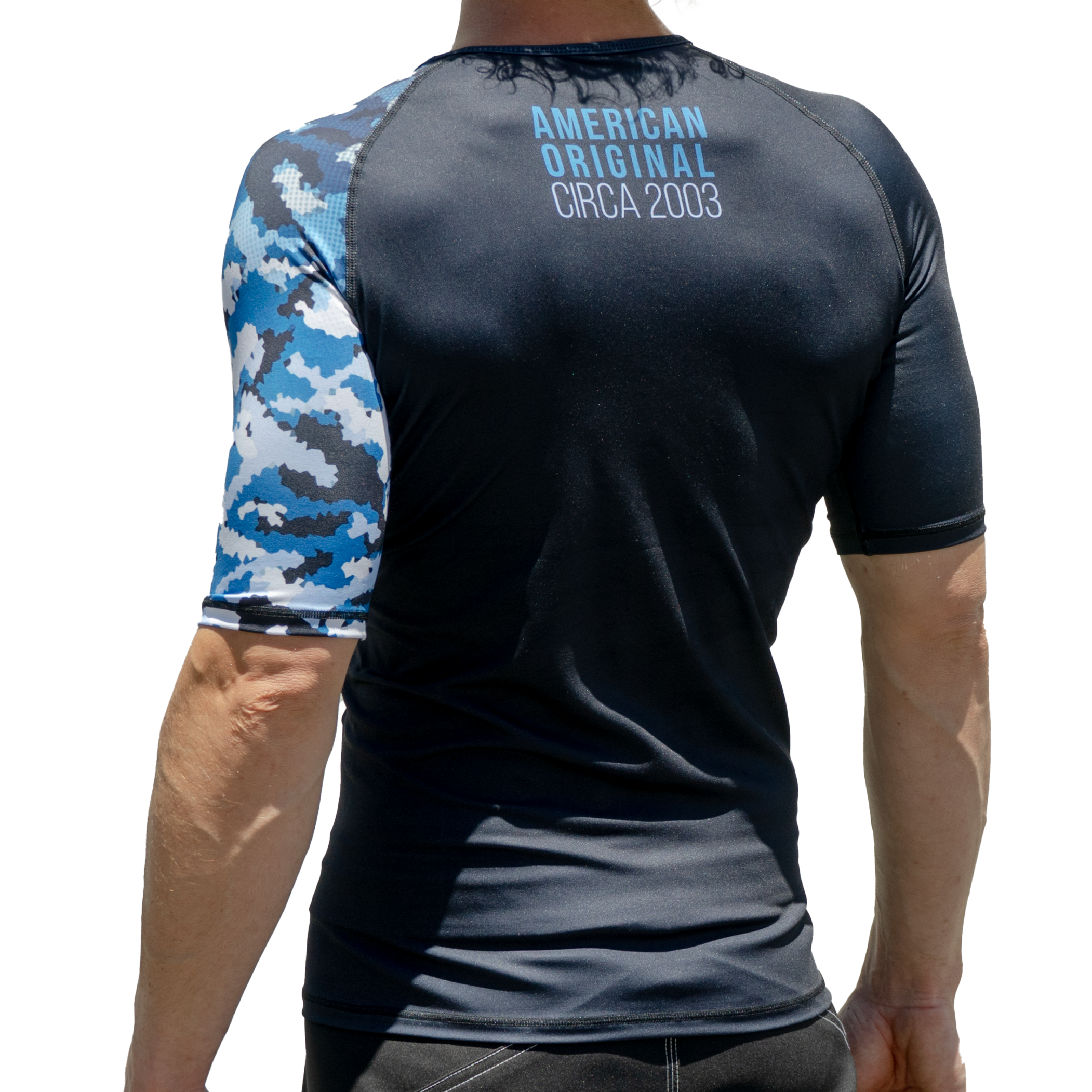 Resistance Camo Short Sleeve Rash Guard