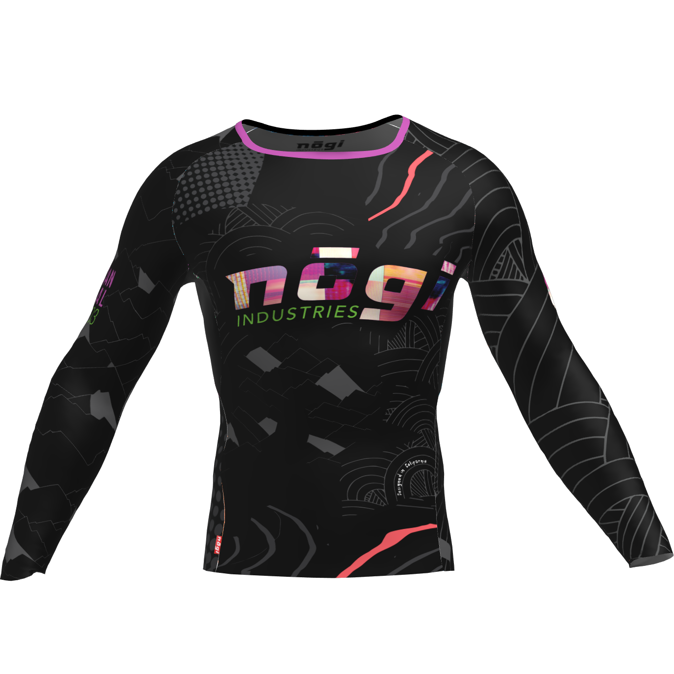 Acid Gambit Long Sleeve Rash Guard