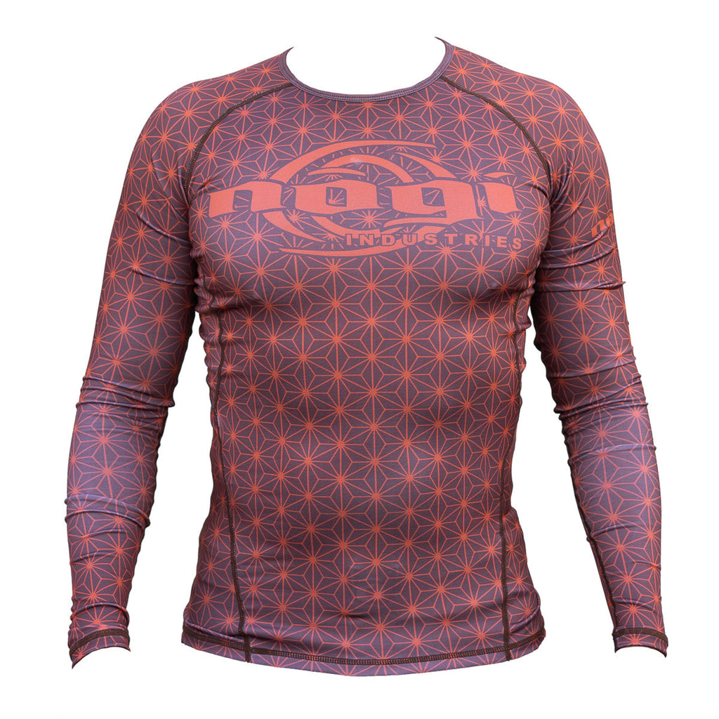 Spectral Long Sleeve Rank Rashguard - Brown (LS)